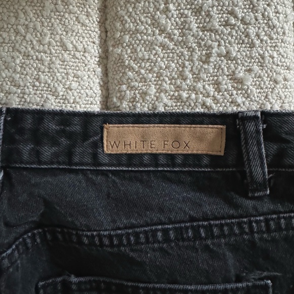 White Fox Straight Leg Jeans - Picture 4 of 6